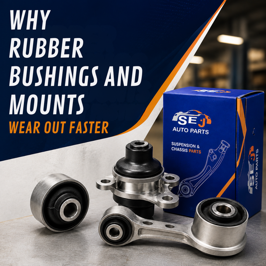 Why Rubber Bushings and Mounts Wear Out Faster