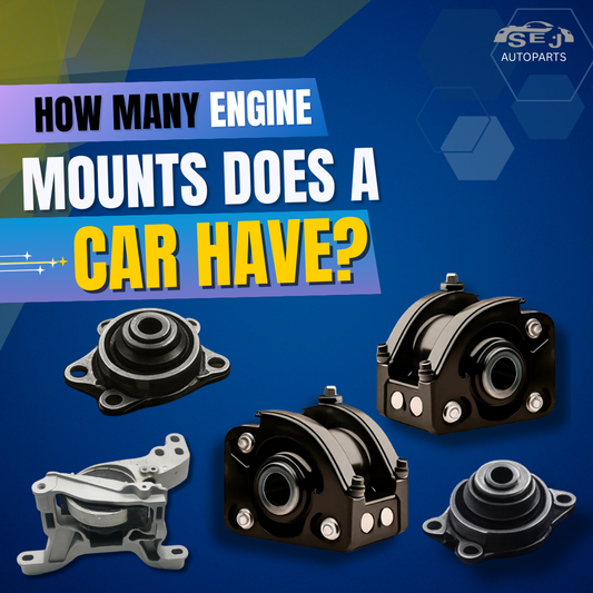 How Many Engine Mounts Does A Car Have?
