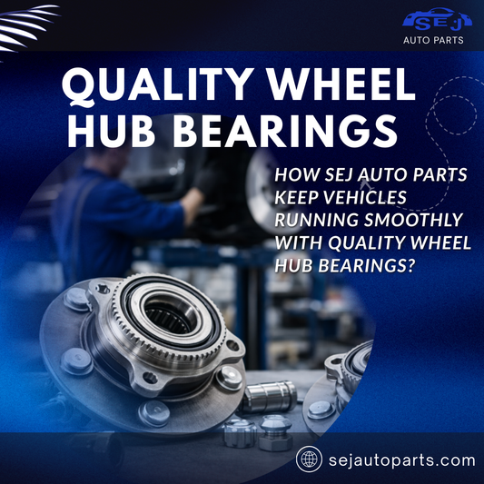 How SEJ Auto Parts Keep Vehicles Running Smoothly with Quality Wheel Hub Bearings