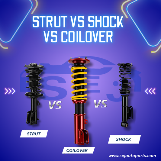 Strut vs Shock vs Coilover