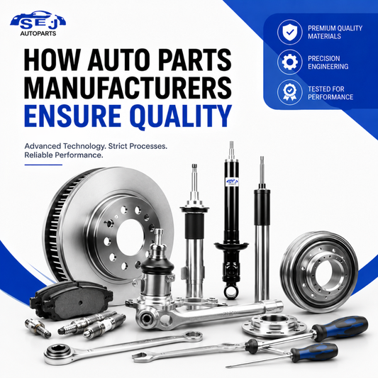 How Auto Parts Manufacturers Ensure Quality